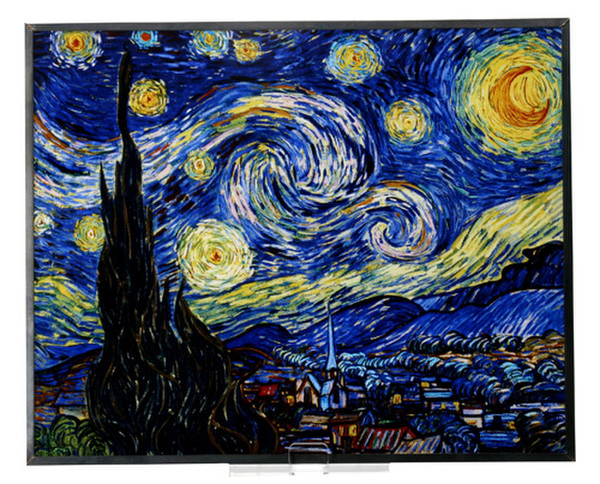 Starry Night by Vincent van Gogh Art Glass